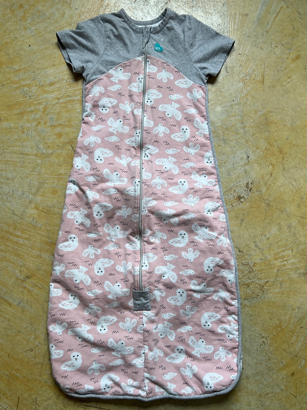 Love to Dream sleeping bag, 18-36 months short sleeve